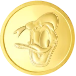 4g Coin - Donald Duck